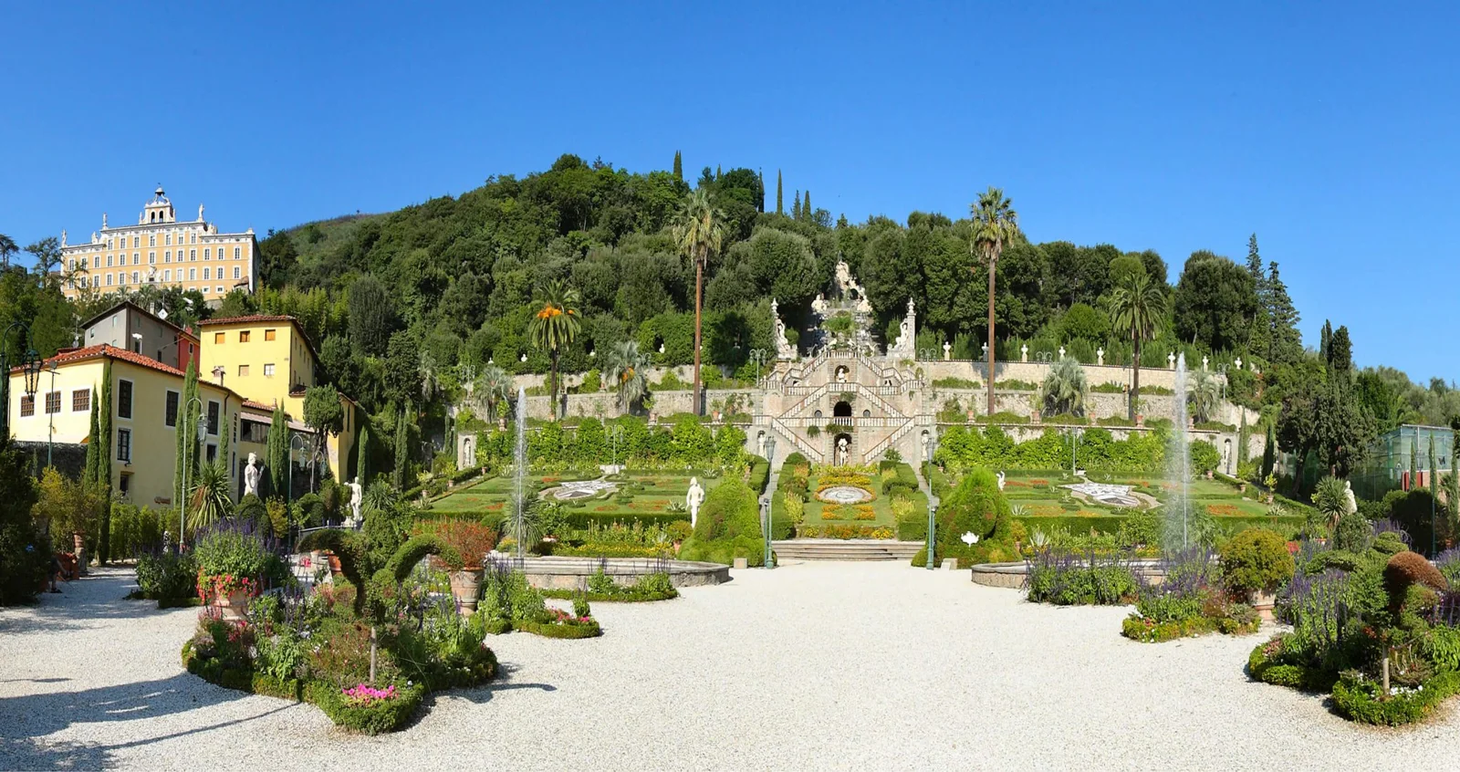 Historic garden featured in the Drone4HER project